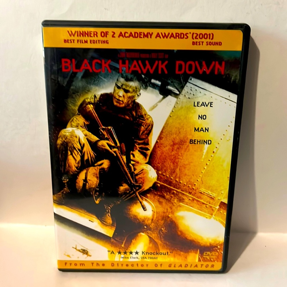 Black Hawk Down (DVD, 2001) Somalia Ridley Scott